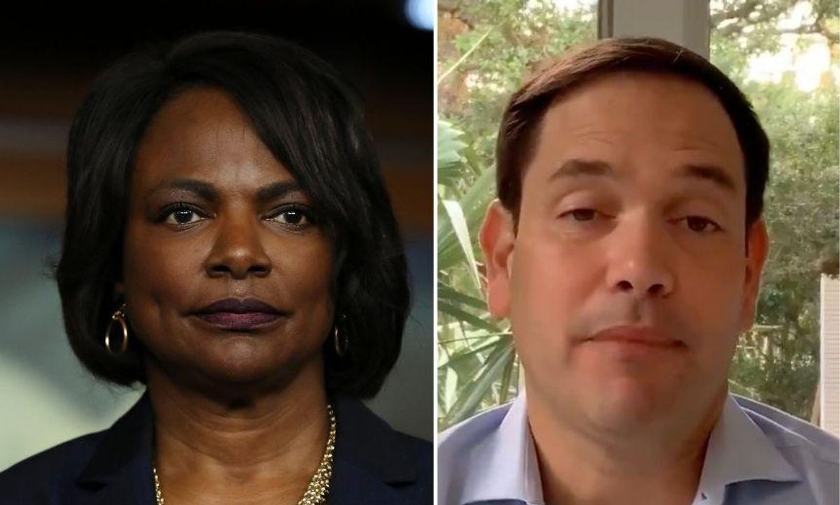 Val Demings Had the Perfect Clapback After Rubio Called Her a 'Far Left Extremist'—and She Didn't Have to Say a Word