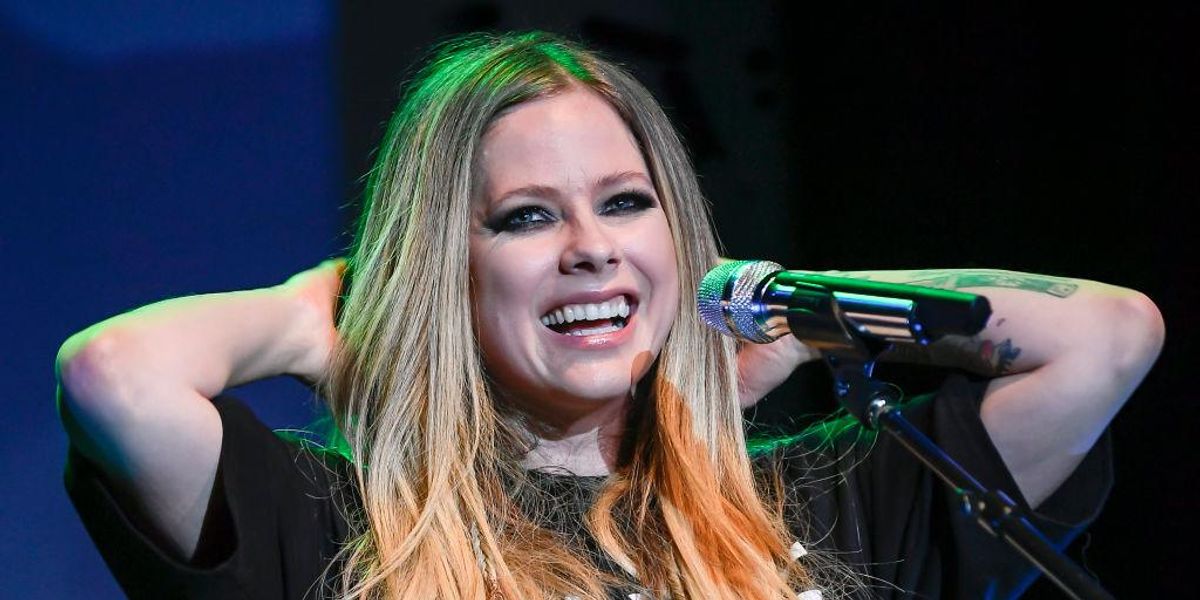 Avril Lavigne's First TikTok Features a Very Special Guest