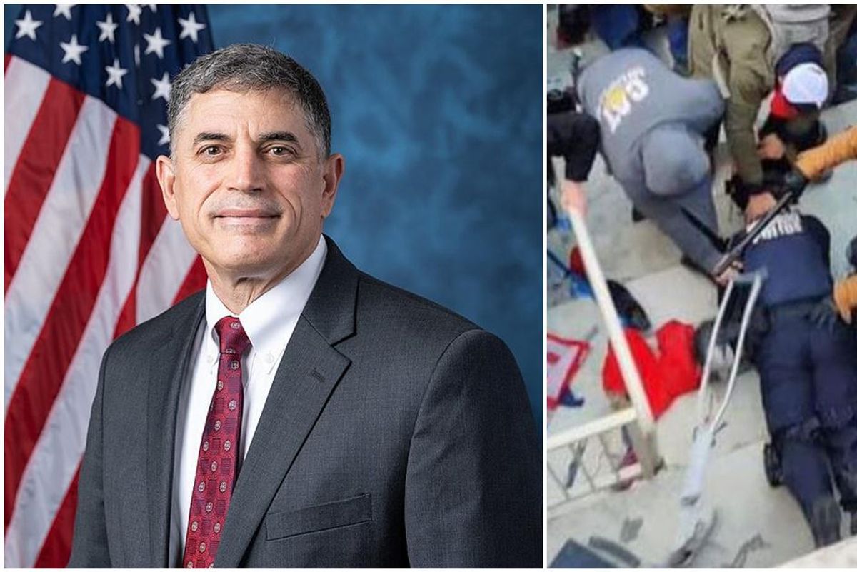 GOP Congressman refused to shake hands with police officer nearly killed in Capitol riot