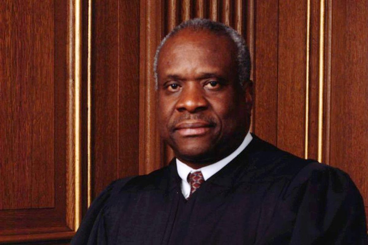 Clarence Thomas Says Something Reasonable About Weed, Still Evil POS