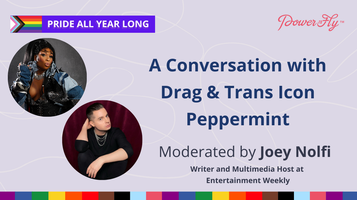 Pride All Year Long: A Conversation with Drag & Trans Icon Peppermint, from "RuPaul's Drag Race"