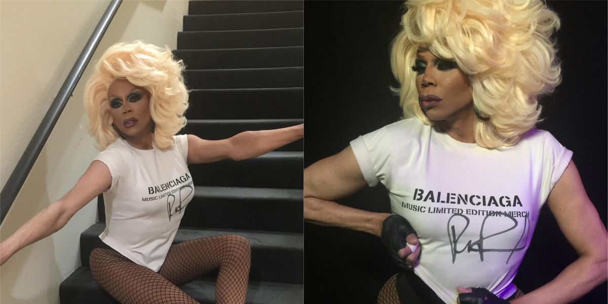 RuPaul Has a New Playlist and Merch Line With Balenciaga