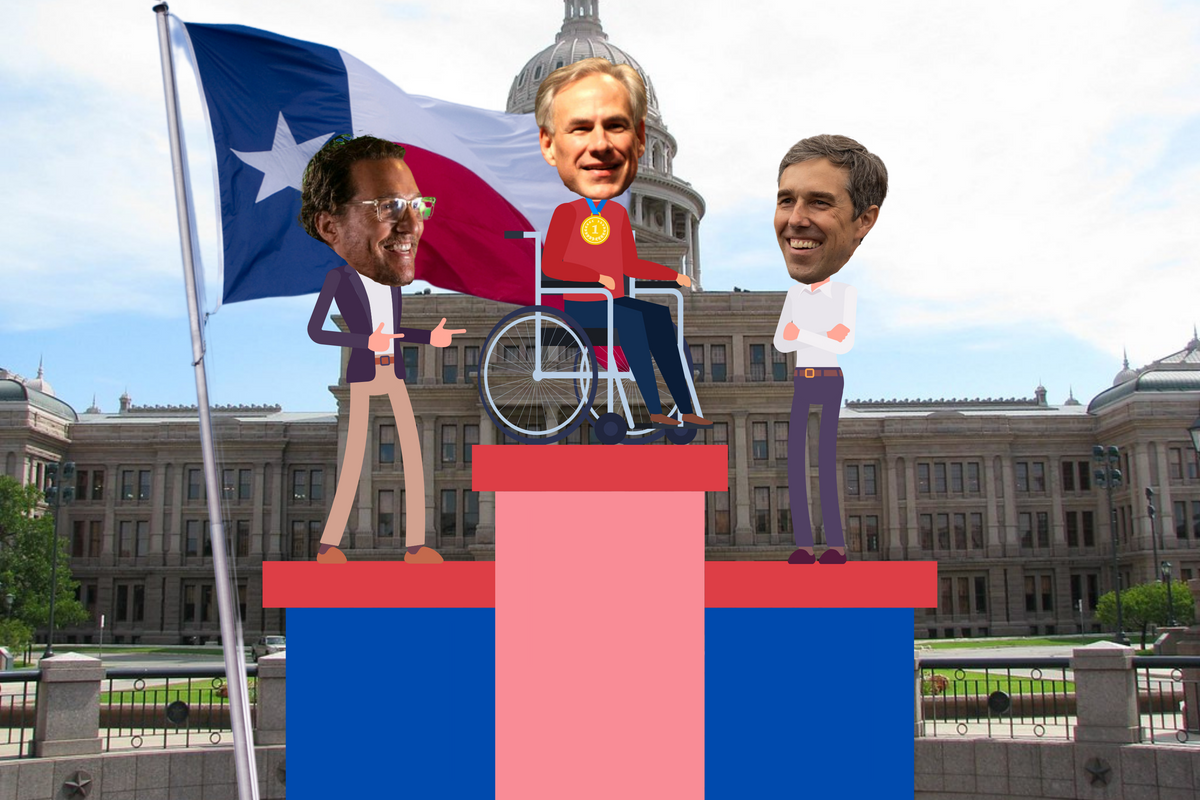 ​New poll shows McConaughey and O'Rourke could dethrone Gov. Abbott in gubernatorial race