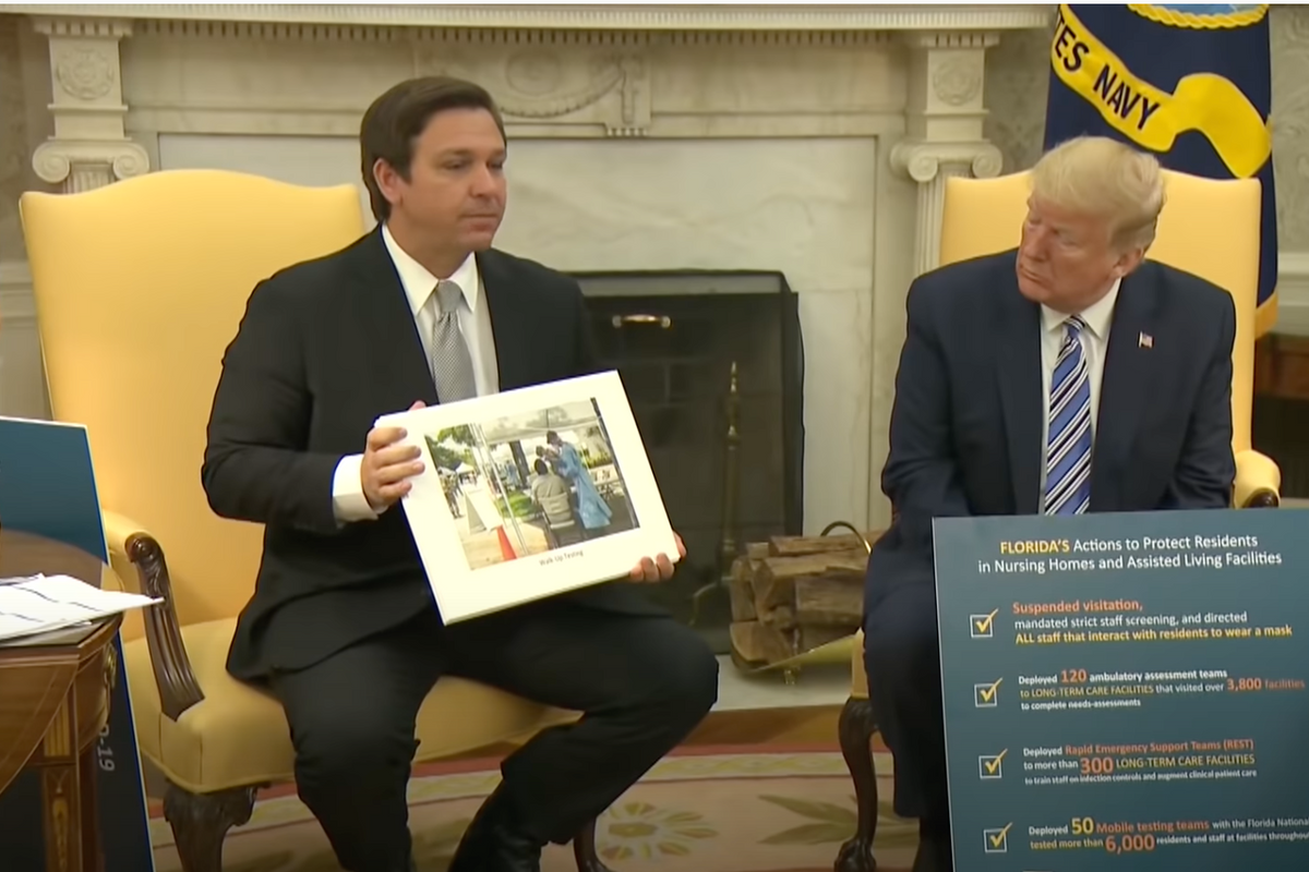 Maybe Ron DeSantis Can Run For President Without Trump Ever Noticing, But We Doubt It