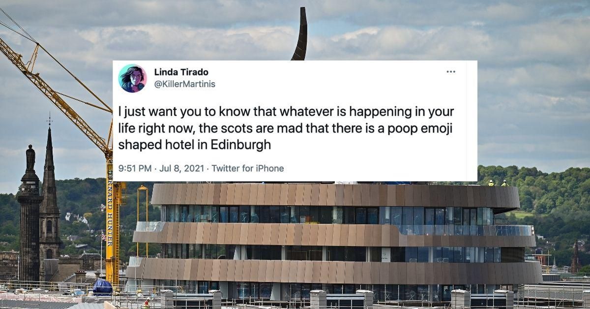 New Hotel That Looks Like The Poop Emoji Sparks Viral Petition To Put Googly Eyes On It