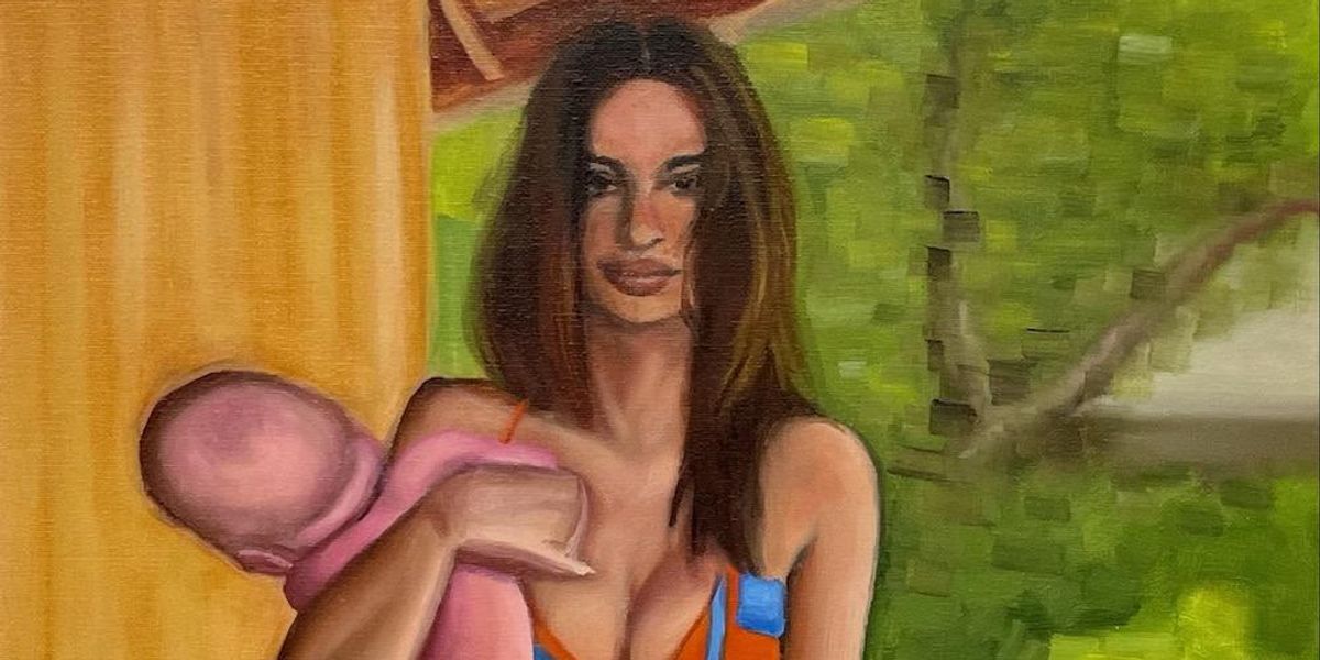 These Oil Paintings Commemorate Our Cringey COVID Era