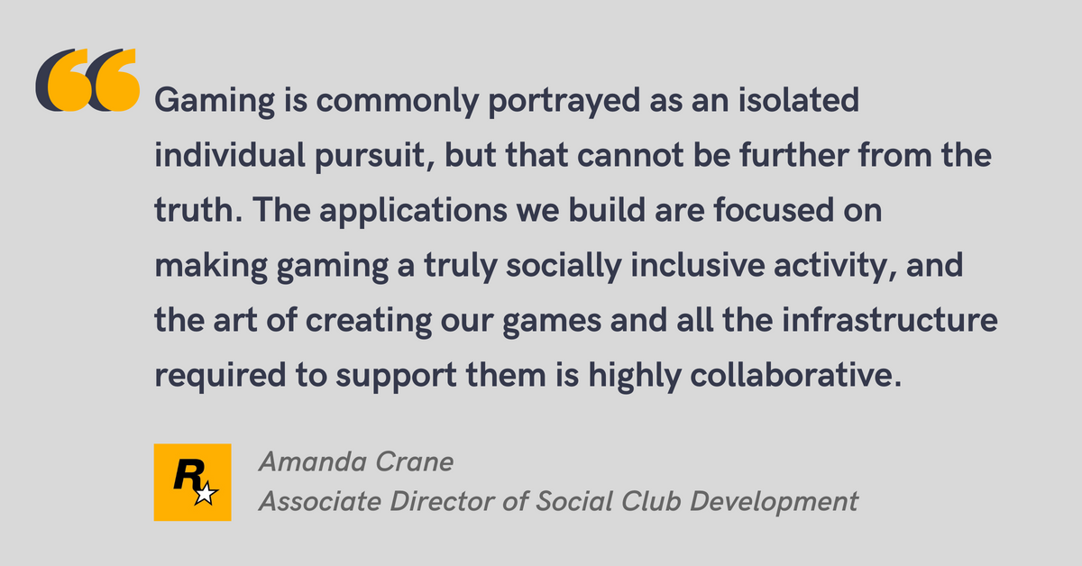 Blog Post Banner with quote from Amanda Crane, Associate Director of Social Club Development