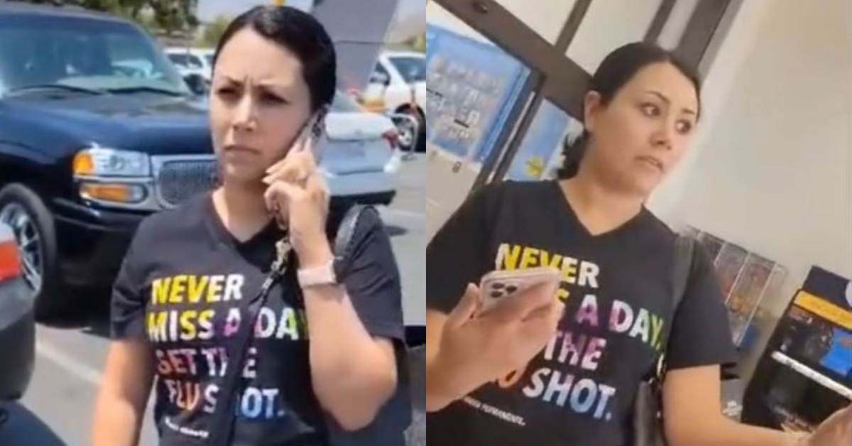 Woman Calls Cops On Black Man At Walmart And Falsely Accuses Him Of Stealing Her Son's Phone