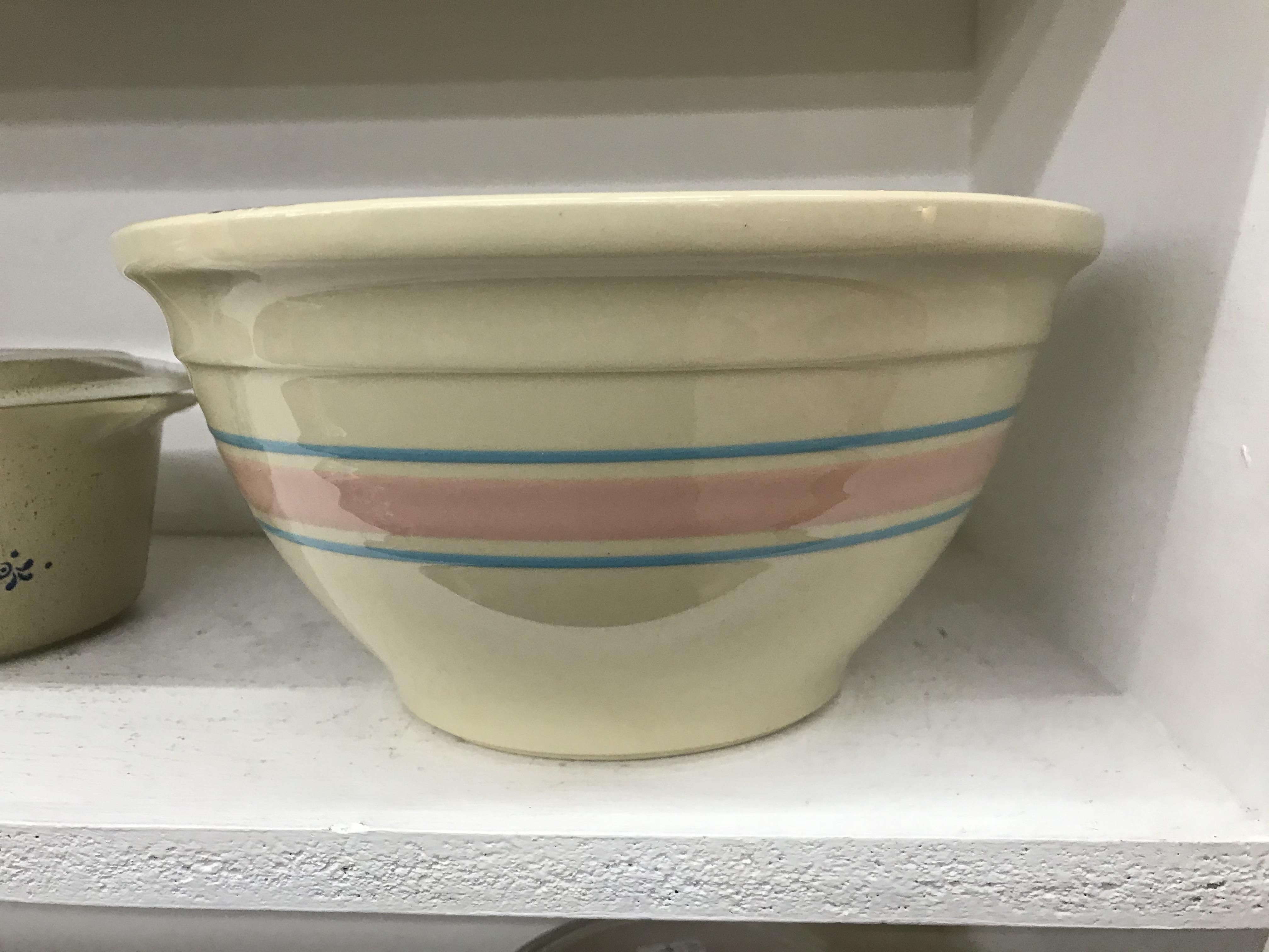 mccoy ovenware 12 bowl