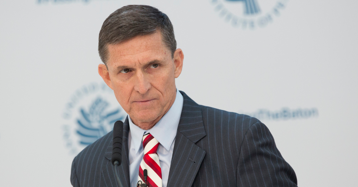 Michael Flynn Absurdly Claims Video Of His Family Taking 'QAnon Oath' Was Just A 'Simple Family Statement'