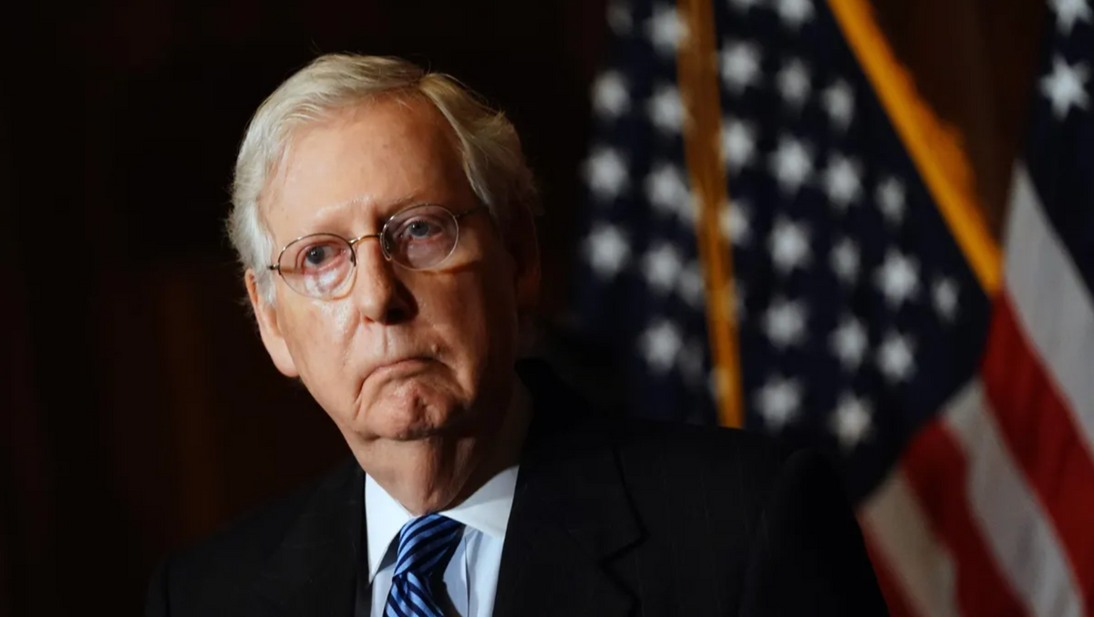 McConnell Gets Brutal Reminders After Saying He's 'Perplexed' Why People Aren't Getting Vaxxed