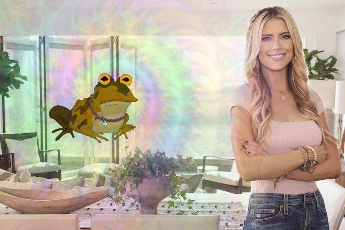 Christina Haack with Hypnotoad