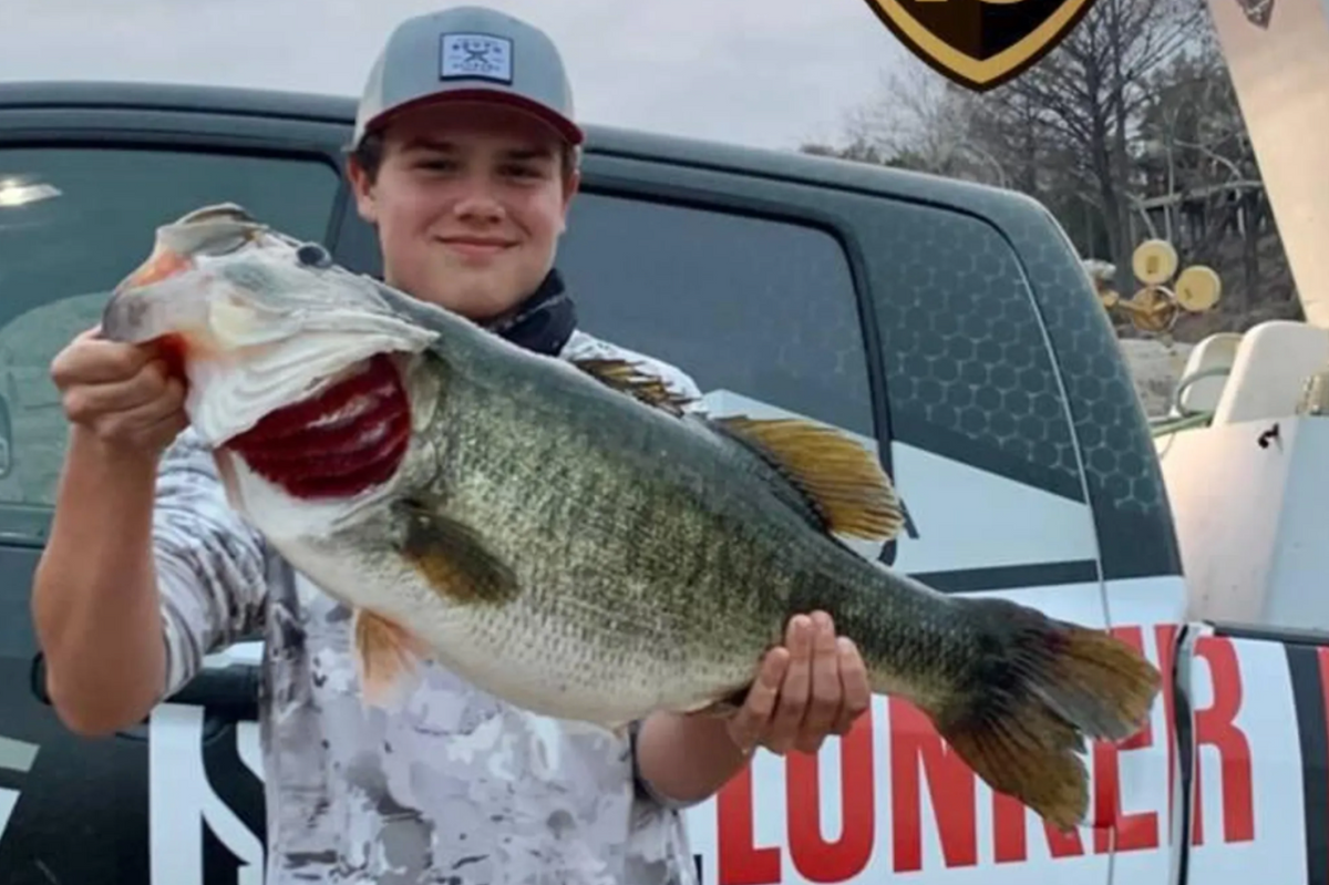 Lake Travis earns 10,000 well-bred bass thanks to record-breaking 15-year-old fisherman