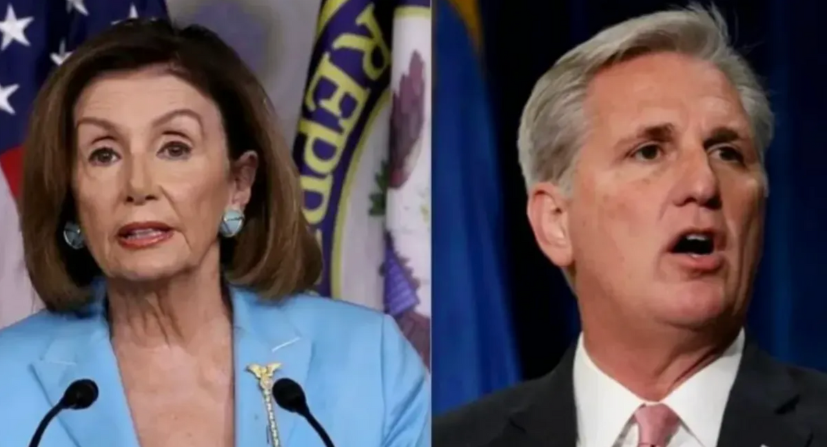 Kevin McCarthy Is Now Selling 'Moron' T-Shirts Online to Try to Own Nancy Pelosi