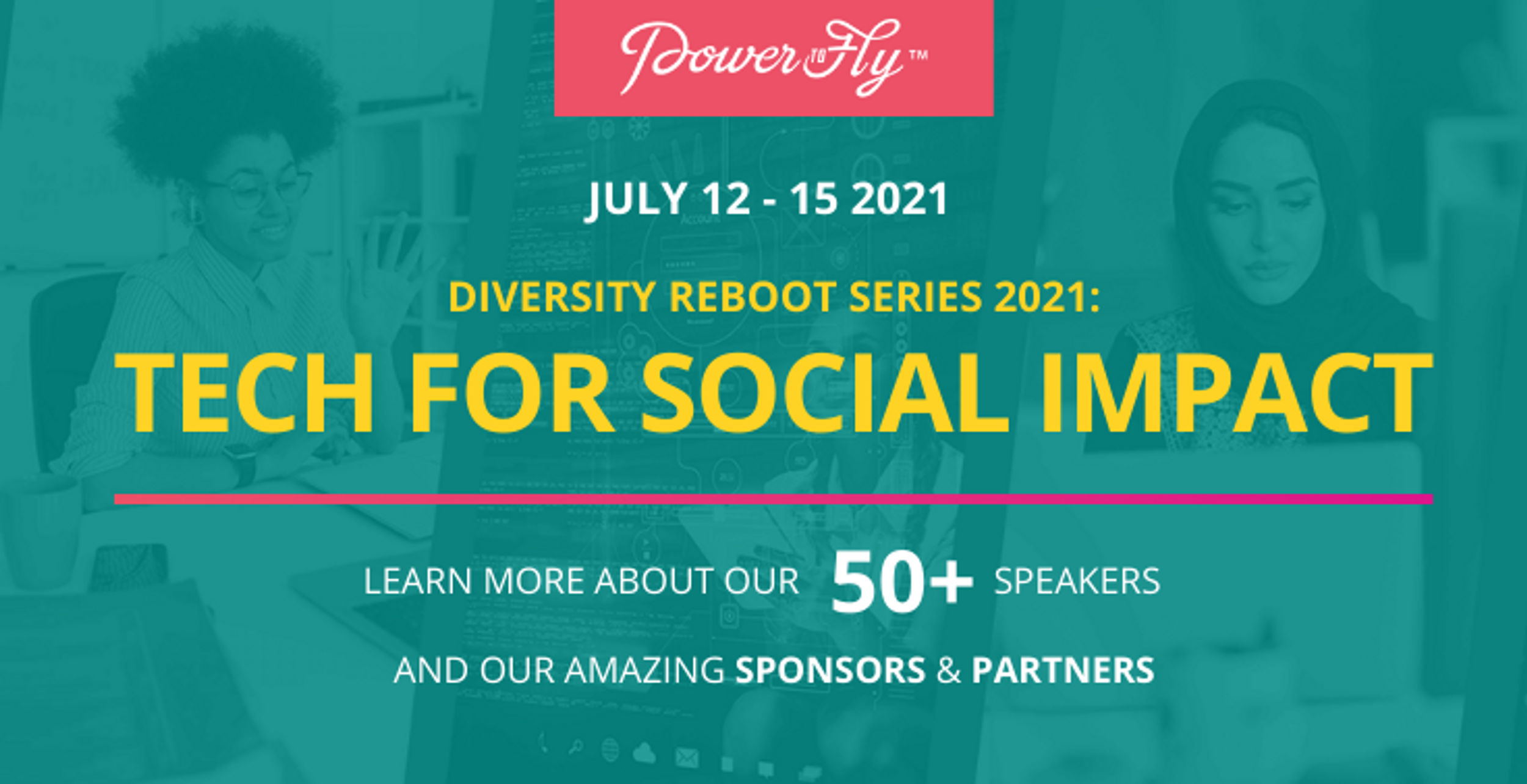 Tech for Social Impact: Learn more about Our Partners, Sponsors & Speakers