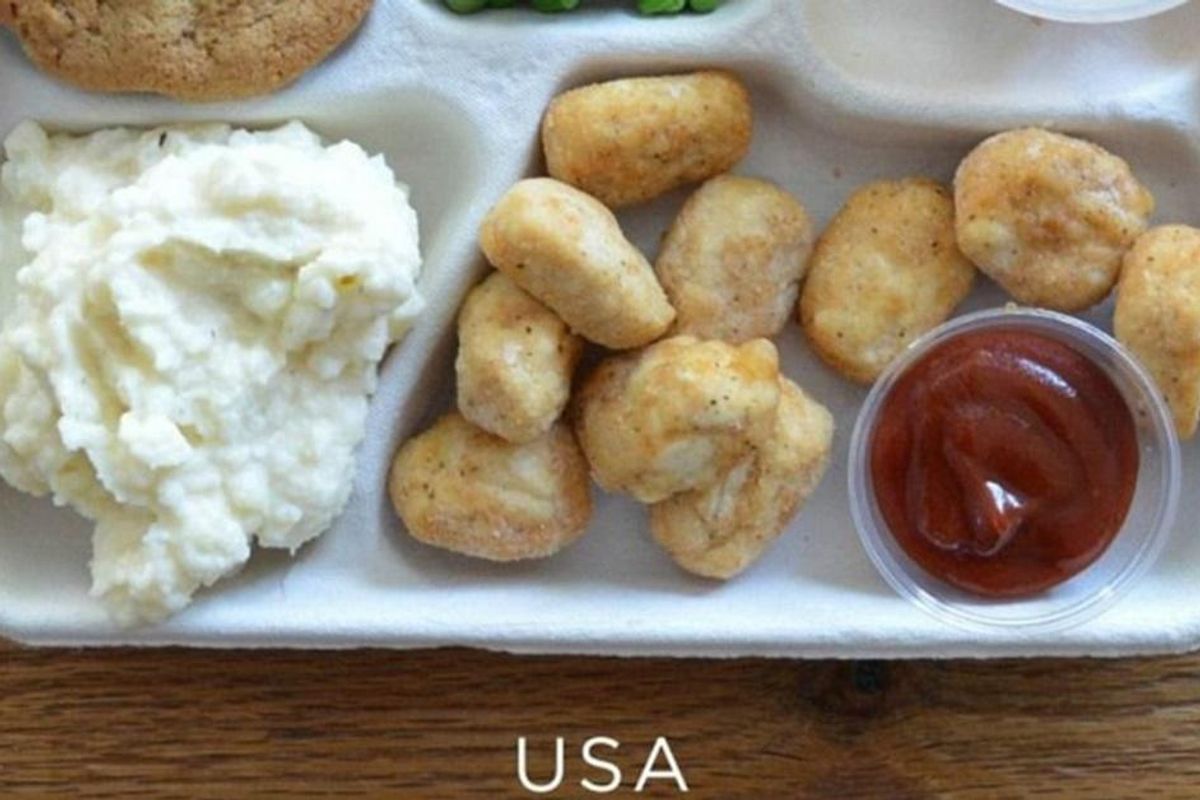 This is what school lunches look like around the world