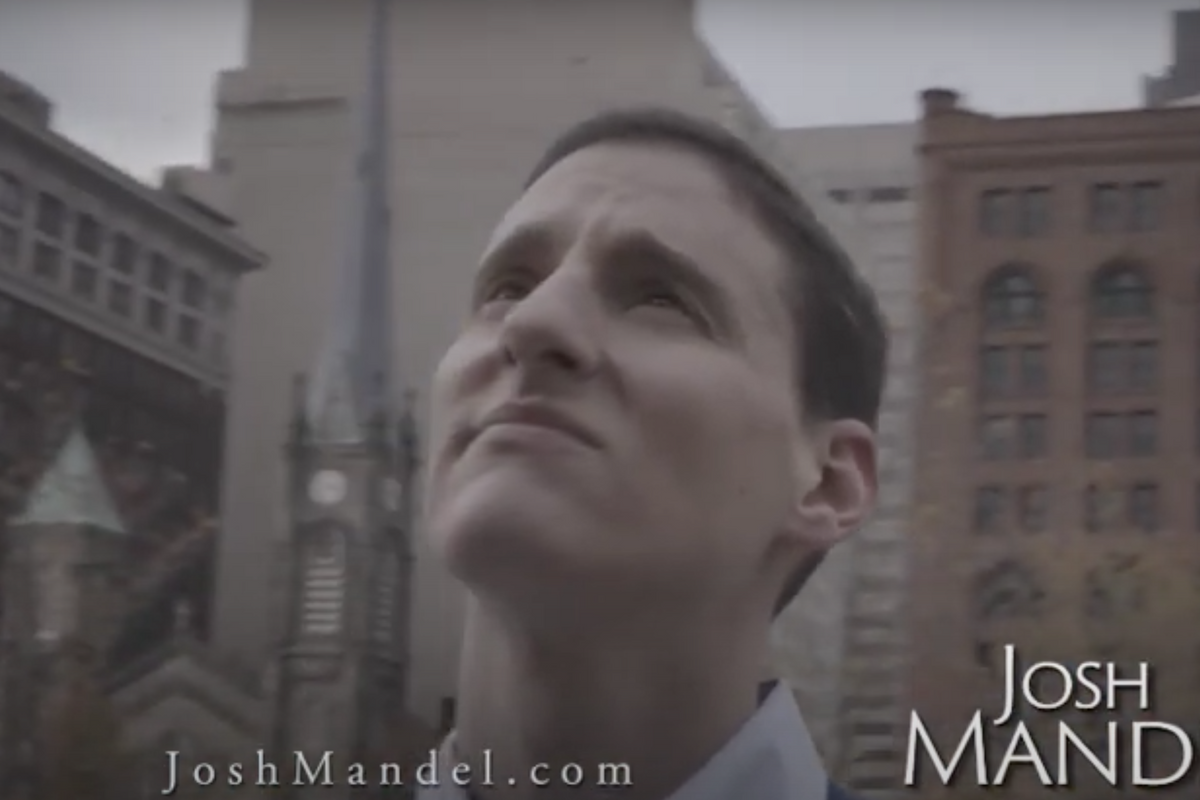 Ohio GOP Senate Hopeful Josh Mandel Wants To Drown Post Office In Bathtub Full Of Leftist Tears
