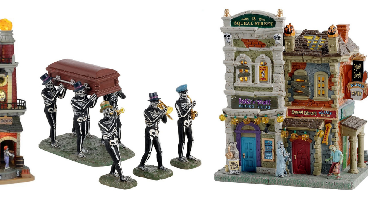These new 'Spooky Town' Halloween village pieces feel like they're right out of the South