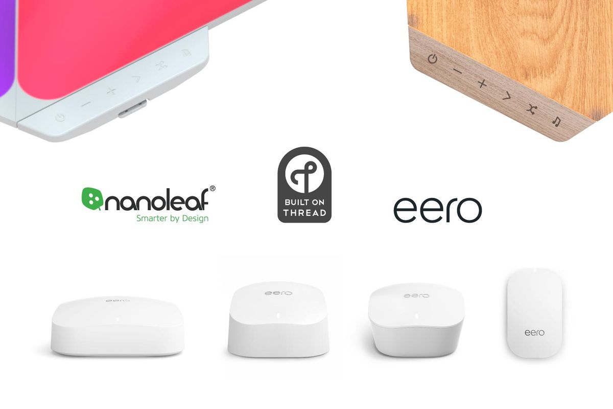 Nanoleaf and eero partner together on wi-fi mesh network and new Thread routers.