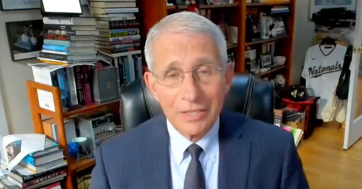 Dr. Fauci Breaks Down the One Disturbing Way We Get to Herd Immunity With So Many Unvaccinated