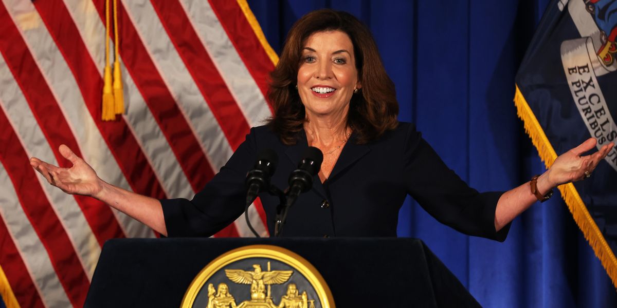 Kathy Hochul Becomes First Female Governor of New York