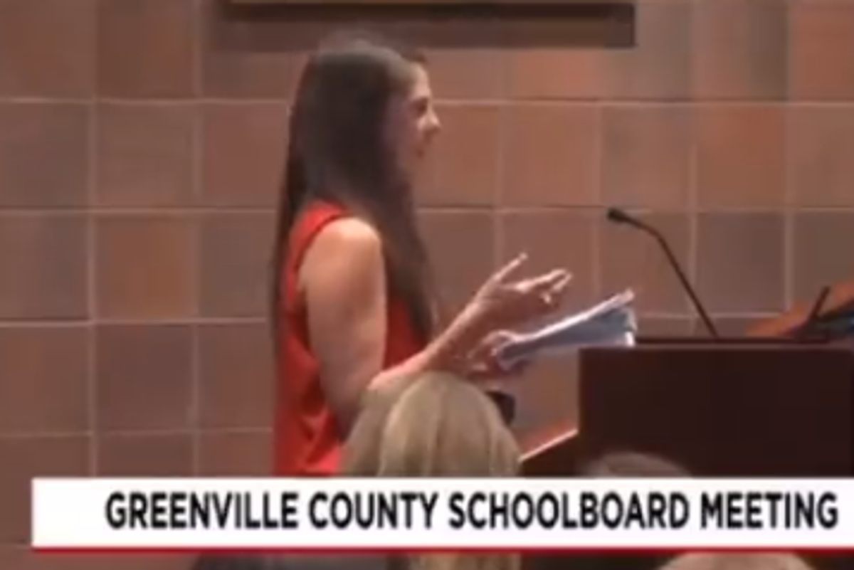 Greenville SC Citizen Gives School Board Master Class In How To dO yOuR oWn rEsErAch