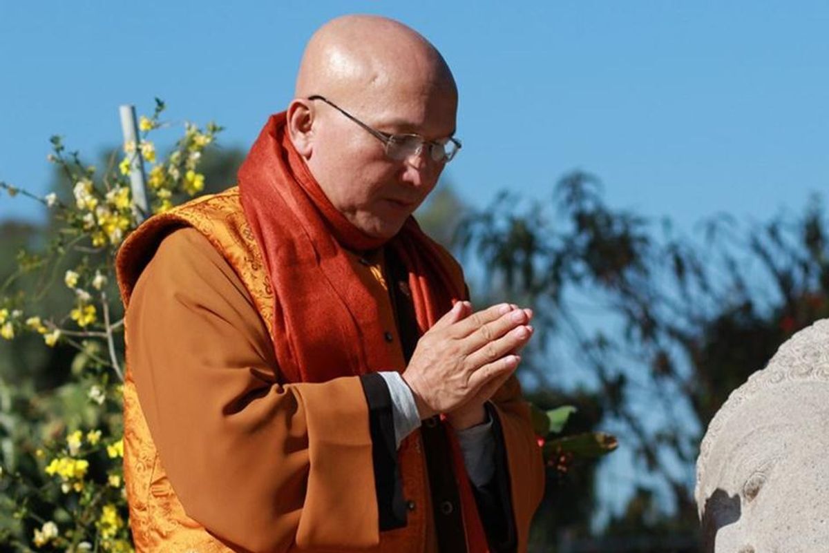 the self, buddhism and the self, buddhist monk