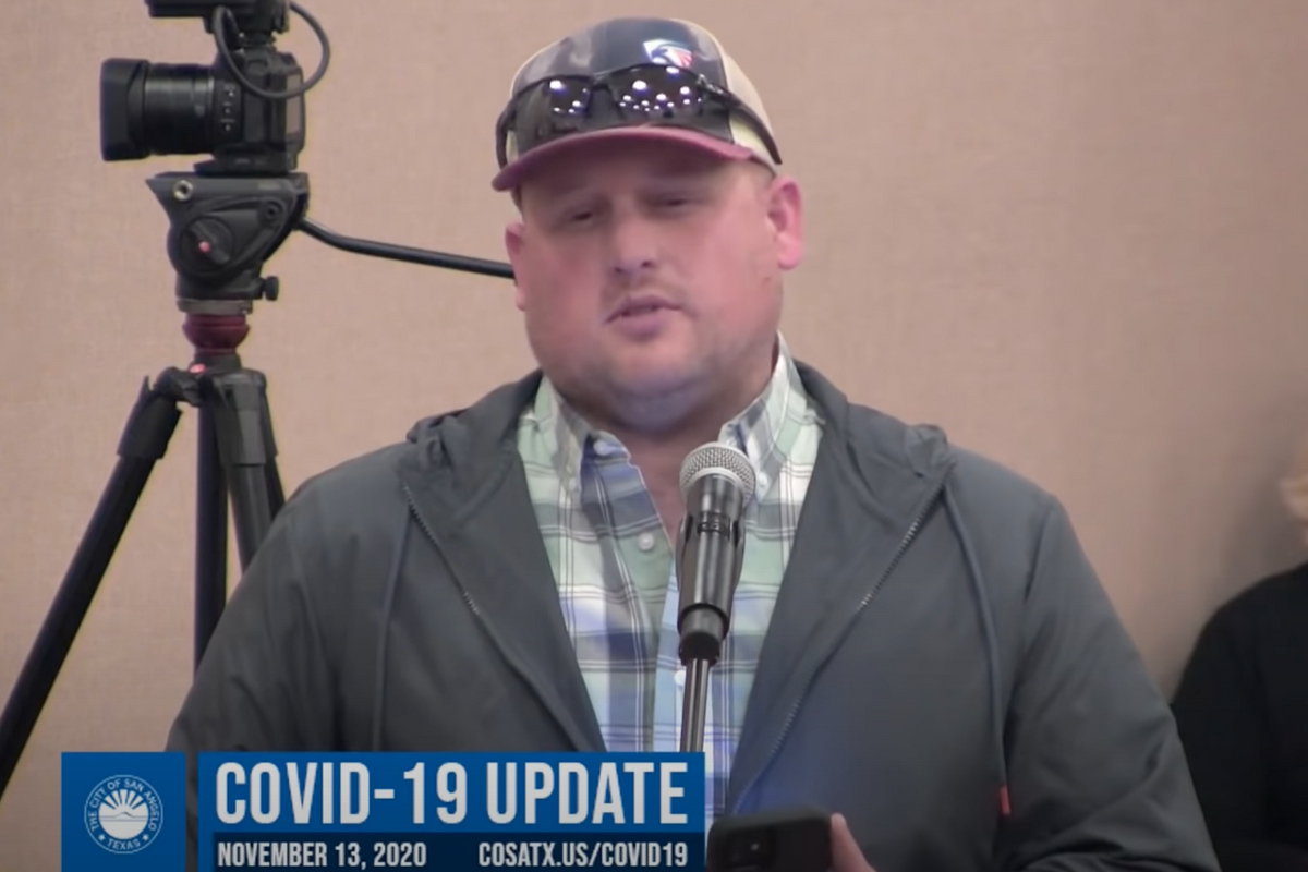 Anti-Mask Activist Caleb Wallace Dies On Homemade COVID-19 Cross