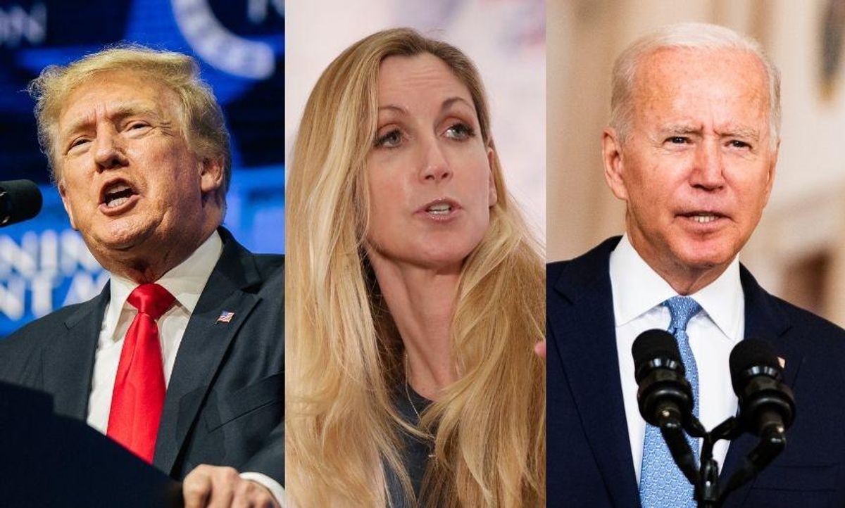 Ann Coulter Throws Trump Under the Bus in Thank You Tweet to Biden for Ending the War