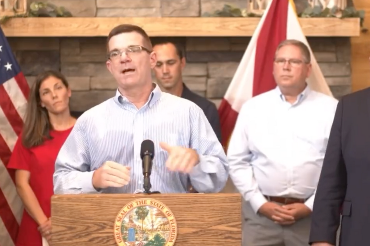 Florida Gov. Ron DeSantis Lets Anti-Vaxx Wackjob Explain Vaccine Turns You Into The Fly