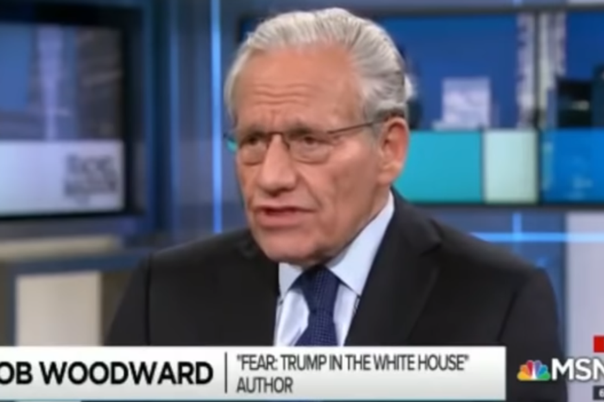 Did You Forget How Crazy Trump Was? Bob Woodward Will Remind You.