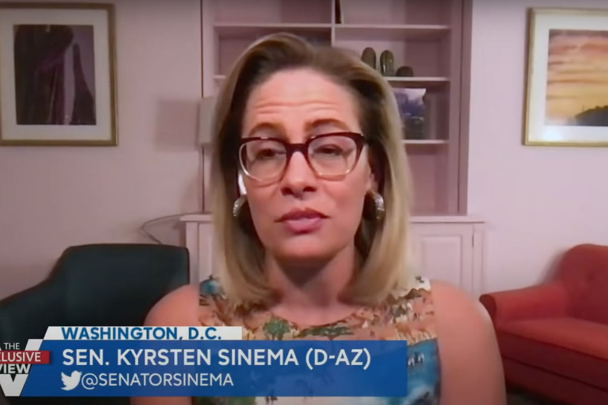 Joe Biden Hauls Sinema, Manchin To Oval Office For Loving, Genial Threat Session