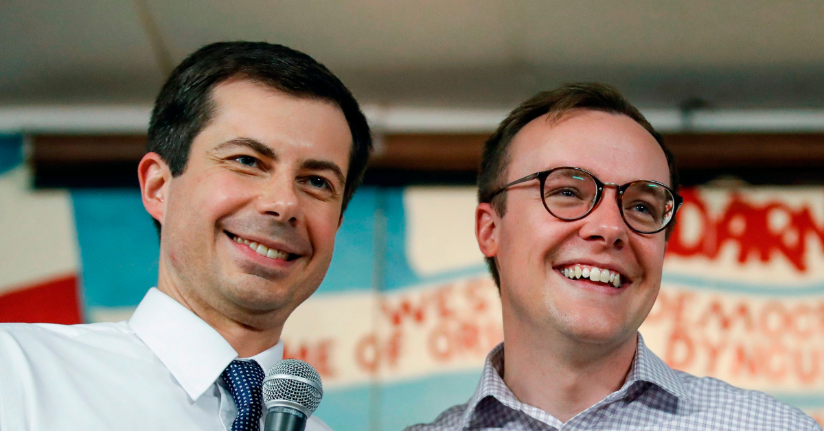 Pete & Chasten Buttigieg Show Off New Twins With Proud Dad Photo ...