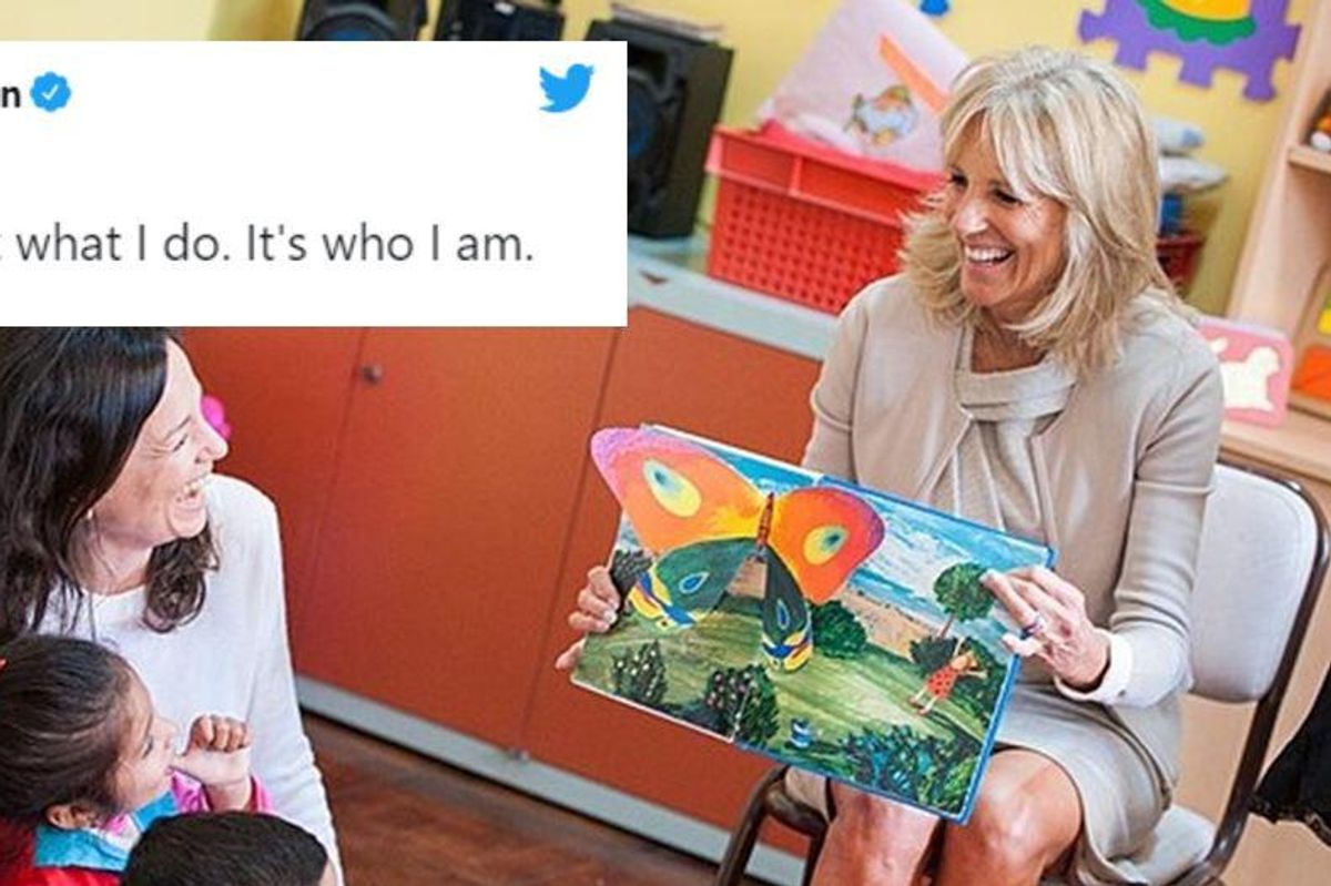 Jill Biden shows how much we need teachers by returning to the classroom this semester