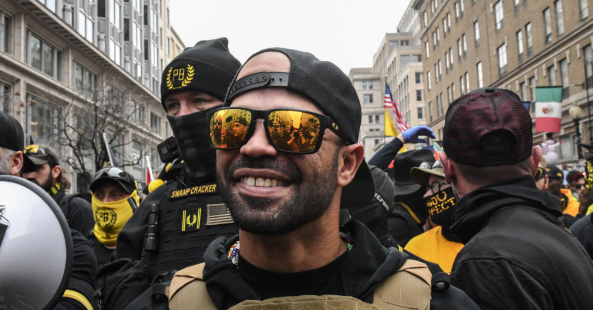 Proud Boys Leader Says Members Resolve Disputes By Licking Each Other's Faces In Bizarre Interview