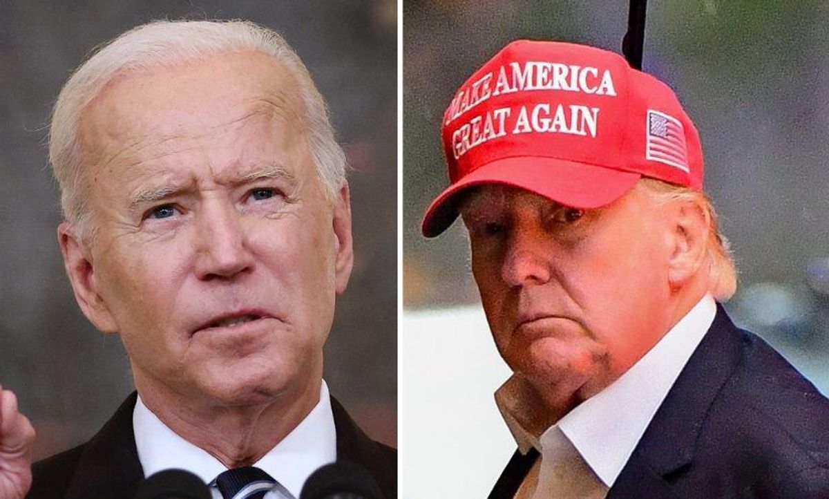 Trump Ripped for Fantasizing About Fighting Biden While Promoting 9/11 Boxing Match
