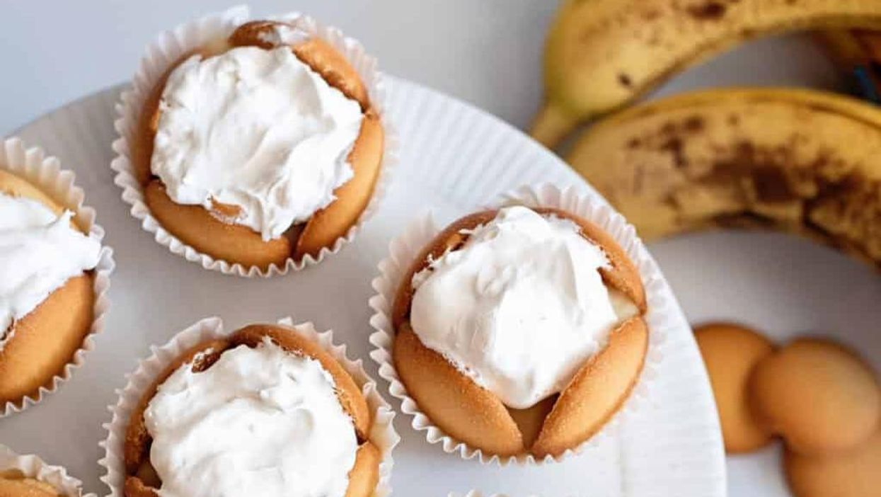 Frozen banana pudding cups, where have you been all our lives?