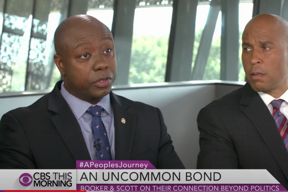 Tim Scott So Sad His Good Buddy Cory Booker Was Gonna DEFUND THE COPS!