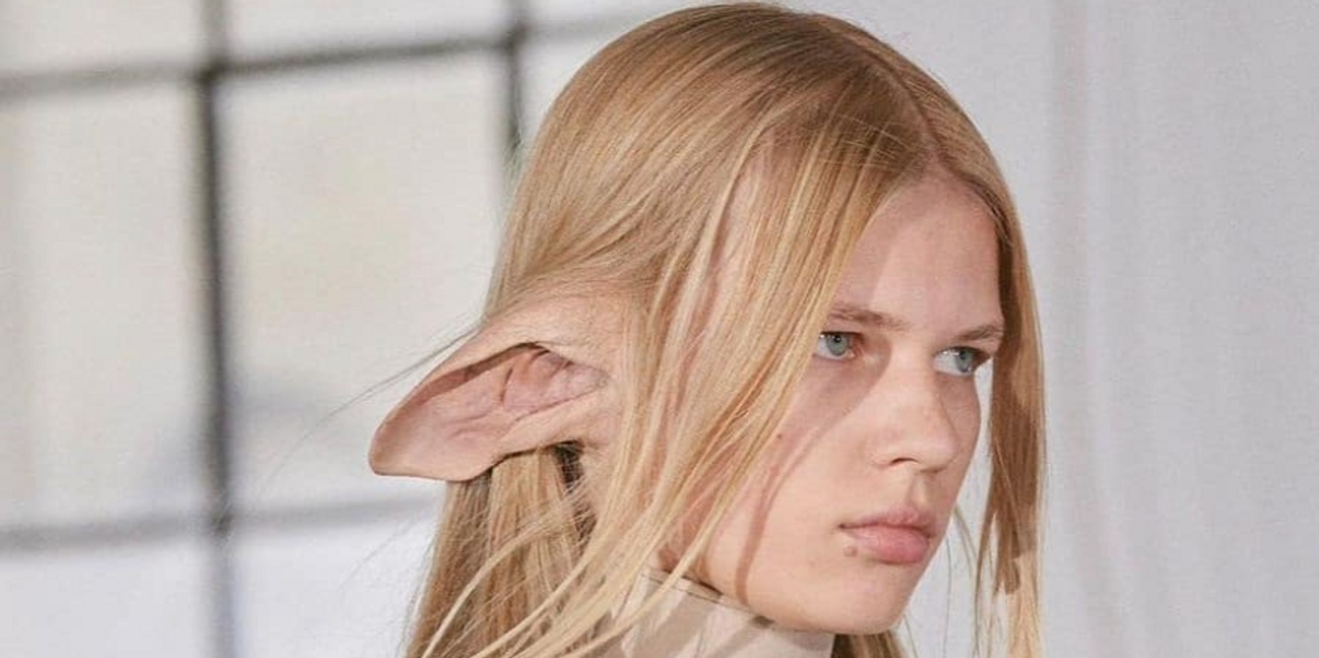 Models at Burberry Had Huge Elf Ears