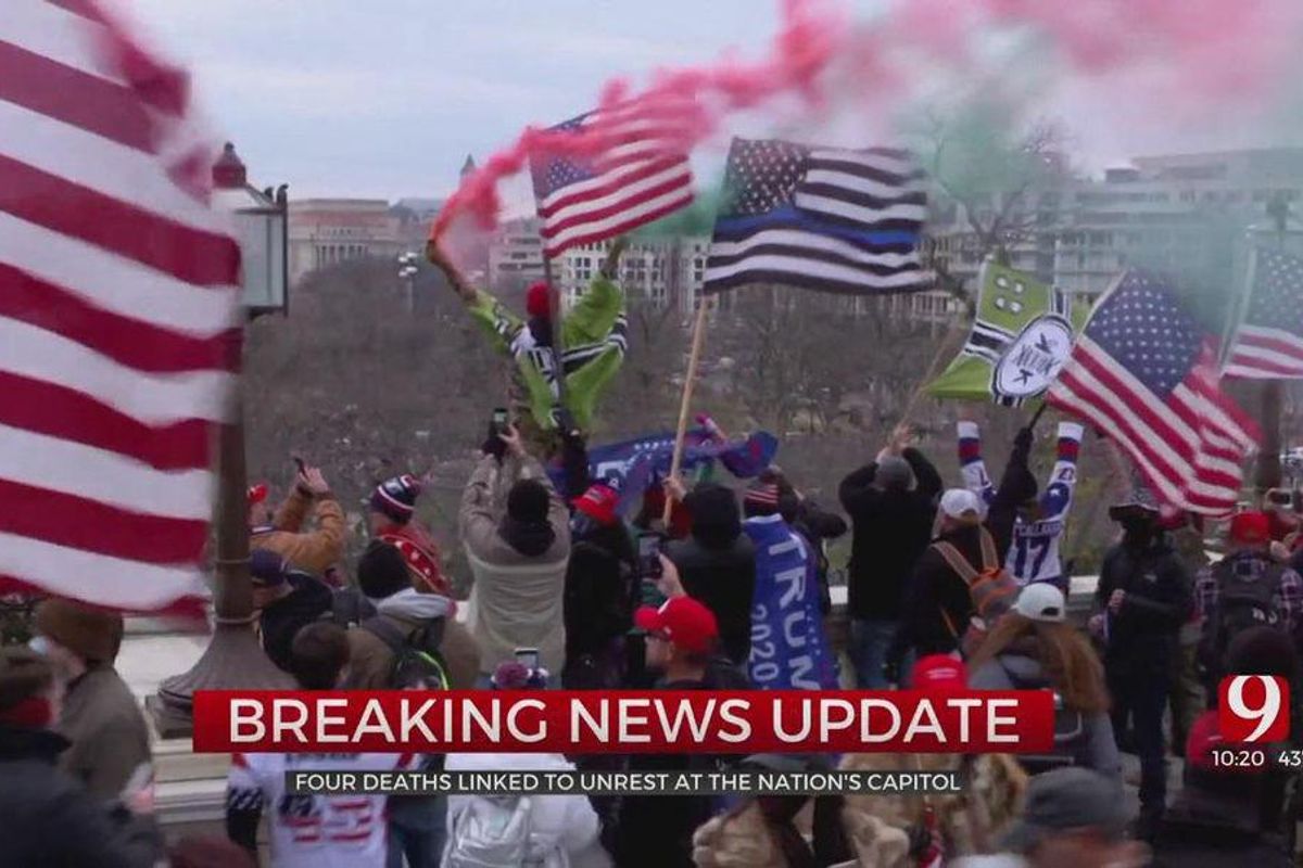 Trump DHS Only 30 Minutes Behind Mommyblogs In Assessing What Was Happening At Capitol Jan. 6