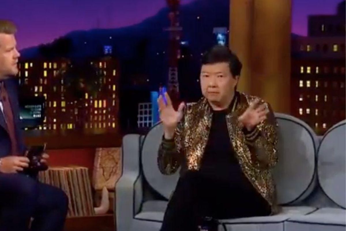 Ken Jeong gave a great analogy for the Delta variant and vaccines on The Late Late Show