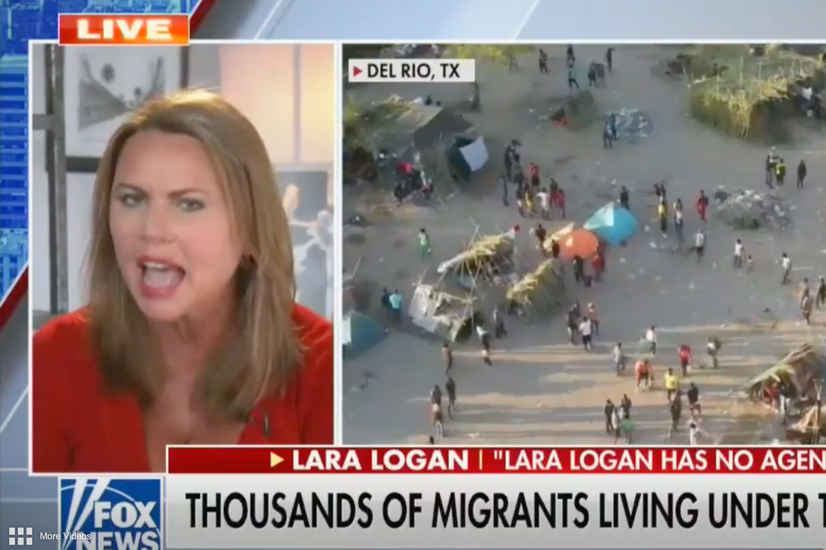 Fox News Genius Lara Logan Pretty Sure Joe Biden Attacking US With Haitian Virus Bomb