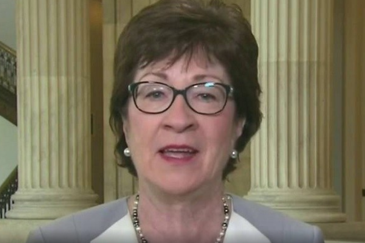 Susan Collins Opposes Abortion Rights Bill Based On Thing She Totally Made Up