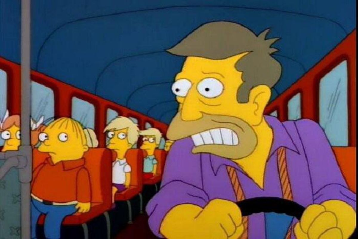 You Kids Behave Or Joe Biden Will Turn This Bus Right Around, No Bridges, No Daycare, No Disneyland!
