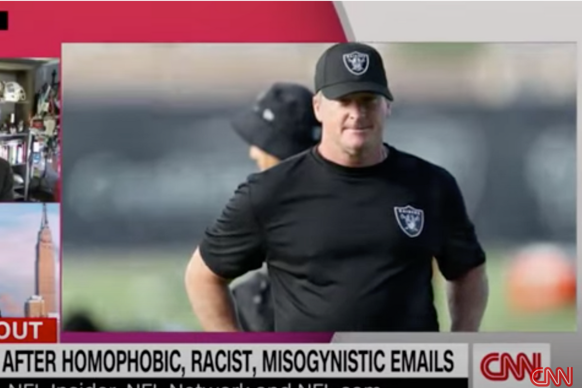 Raiders Coach Jon Gruden Sh*tcanned Just For Being An Entire Human Garbage Dump