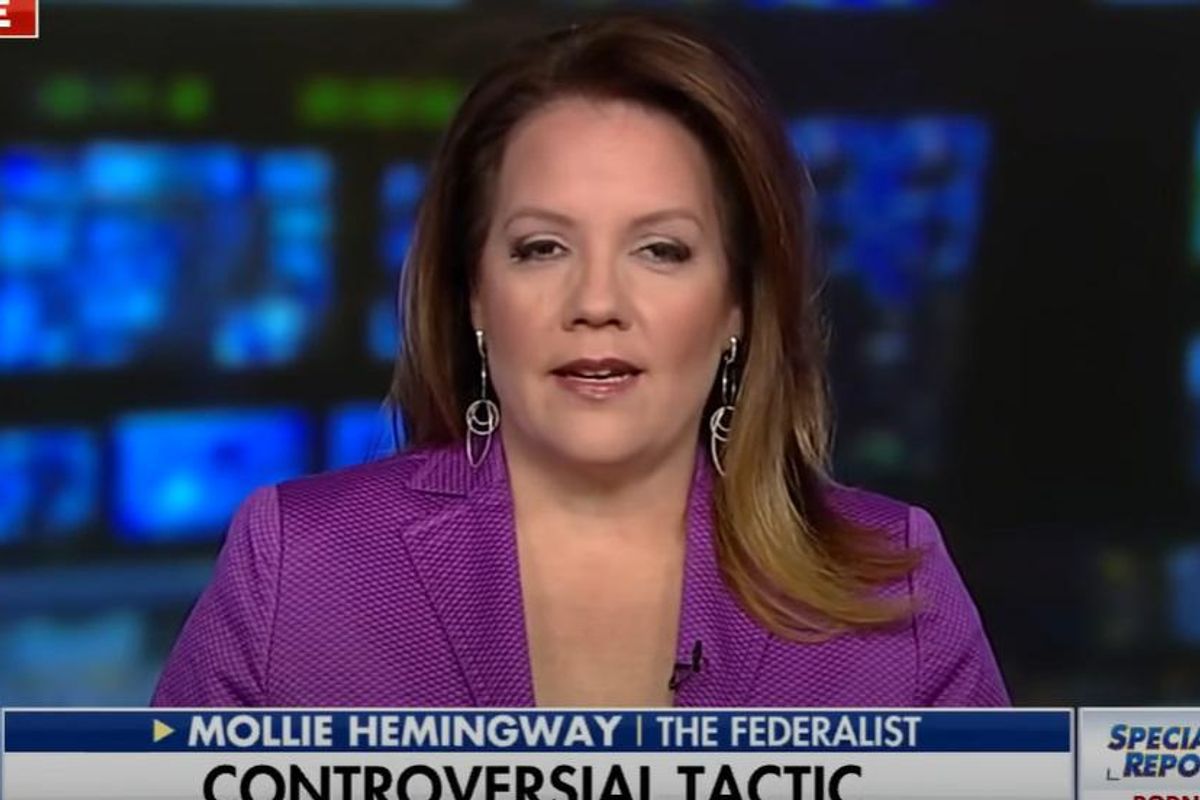 There's Embarrassing, And There's Mollie Hemingway Writing About Spending Five Hours With Donald Trump