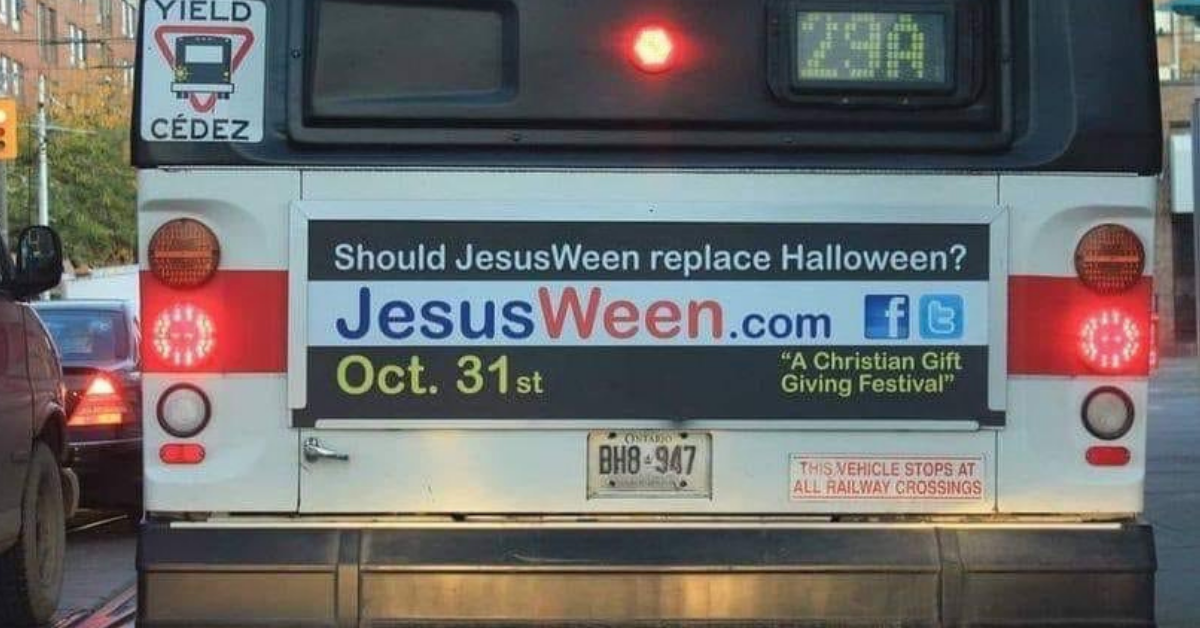 Conservative Christians Want To Replace Halloween With 'JesusWeen'—And Twitter Can't Stop Chuckling