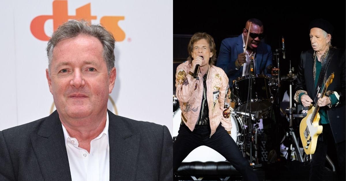 Piers Morgan Livid After The Rolling Stones Drop Song From Set List Due To Its Slavery Lyrics