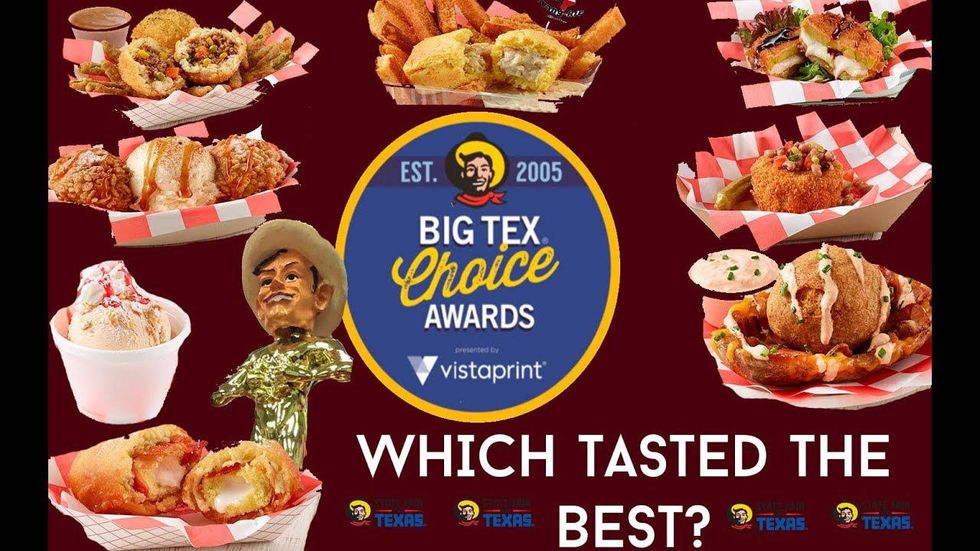 Texas gives out awards for the most "creative" foods. It's a Southern