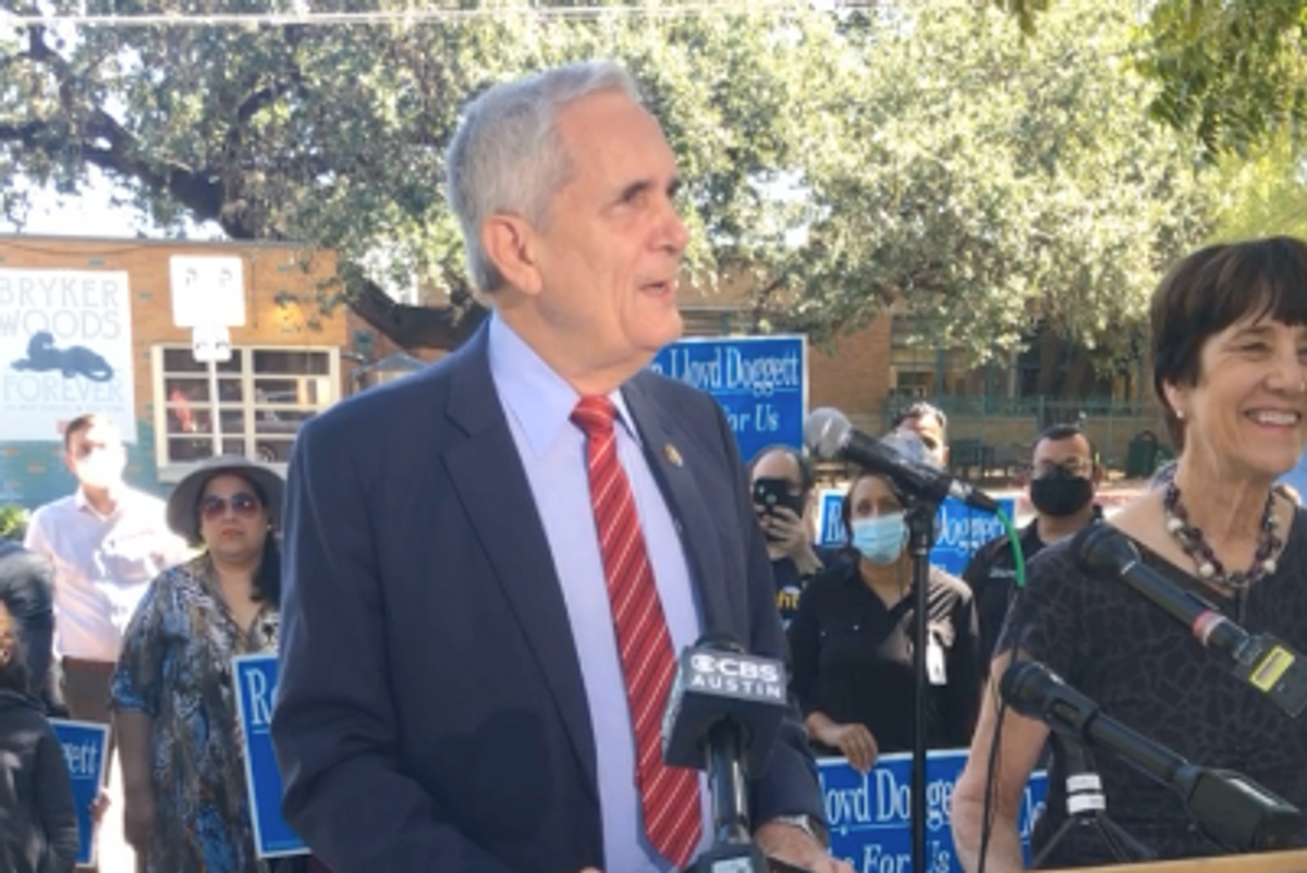 Lloyd Doggett announces run for new Texas congressional seat in Austin
